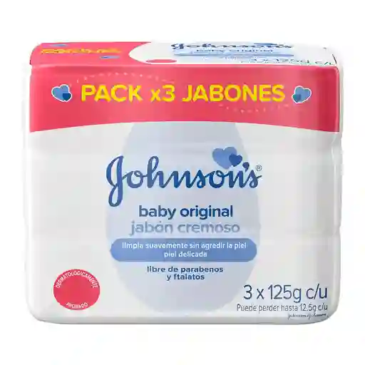 Johnson's Baby jabon en barra