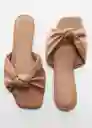 Sandalias Moni Camel Talla 36 Mujer Mango