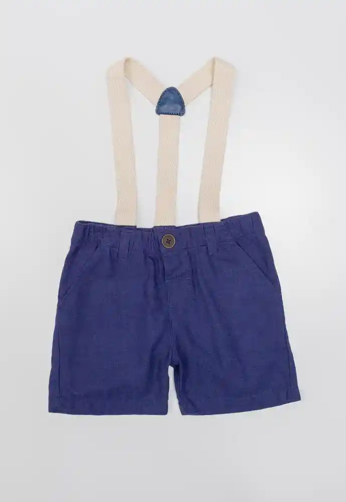 Bermuda 6/9 Meses-navy