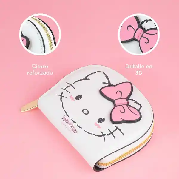 Monedero Serie Sanrio Hello Kitty Blanco Miniso