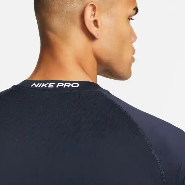 Nike Camiseta M Np Df Tight Top Hombre Azul L Fb7932-451