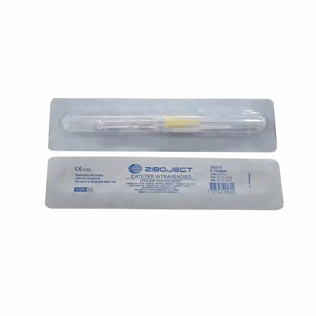Cateter Ziboject N 24 1 U