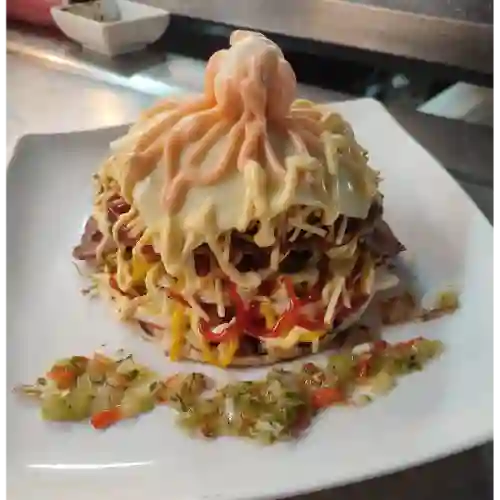 Arepa Burguer Al Carbón