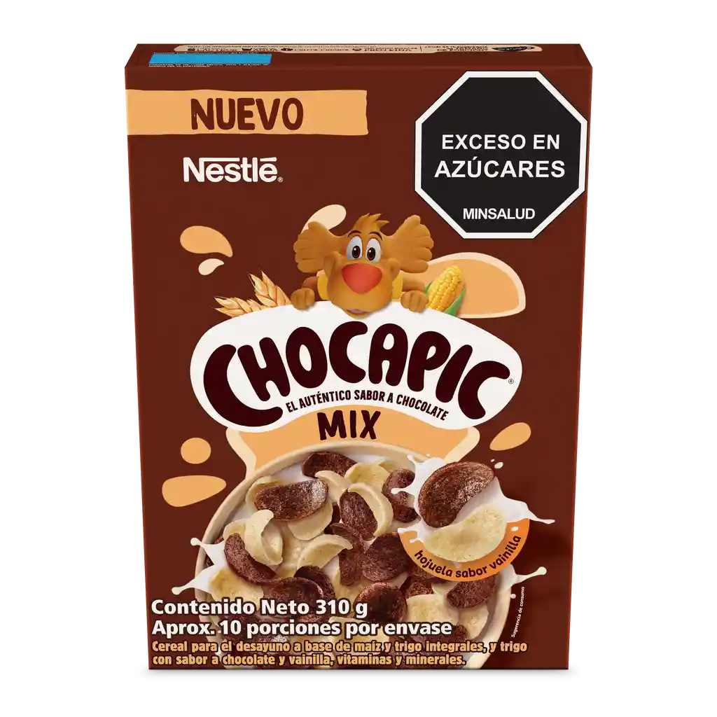 CHOCAPIC Cereal Mix Vainilla por 310 g