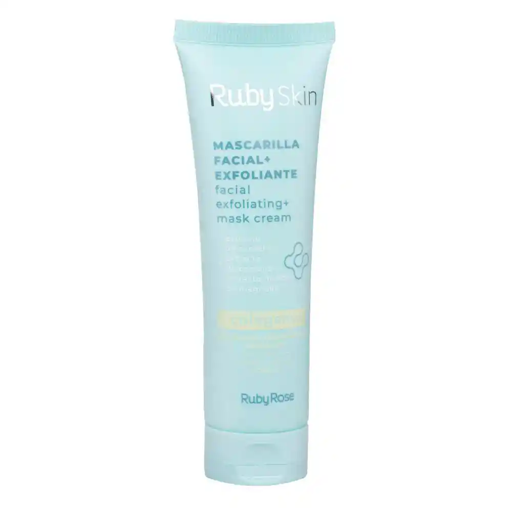 Mascarilla Ruby Rose Facial Exfoliante Colageno (50 Gr)