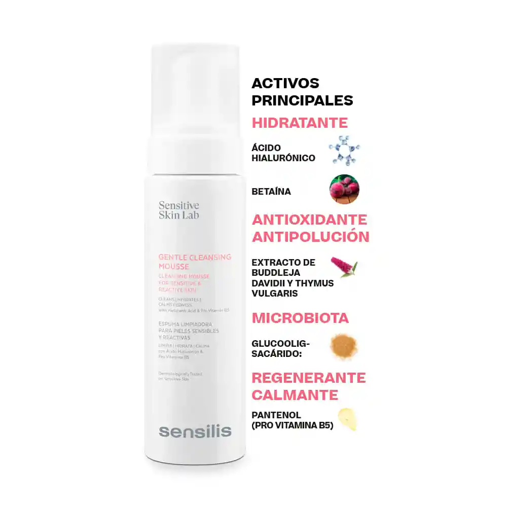 Sensilis Espuma Limpiadora Gentle Cleansing Mousse