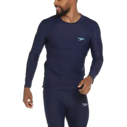 Camiseta Manga Larga Sunshine Sunshade Hombre Azul-l