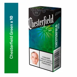 Chesterfield Green​ x10 Cigarrillos