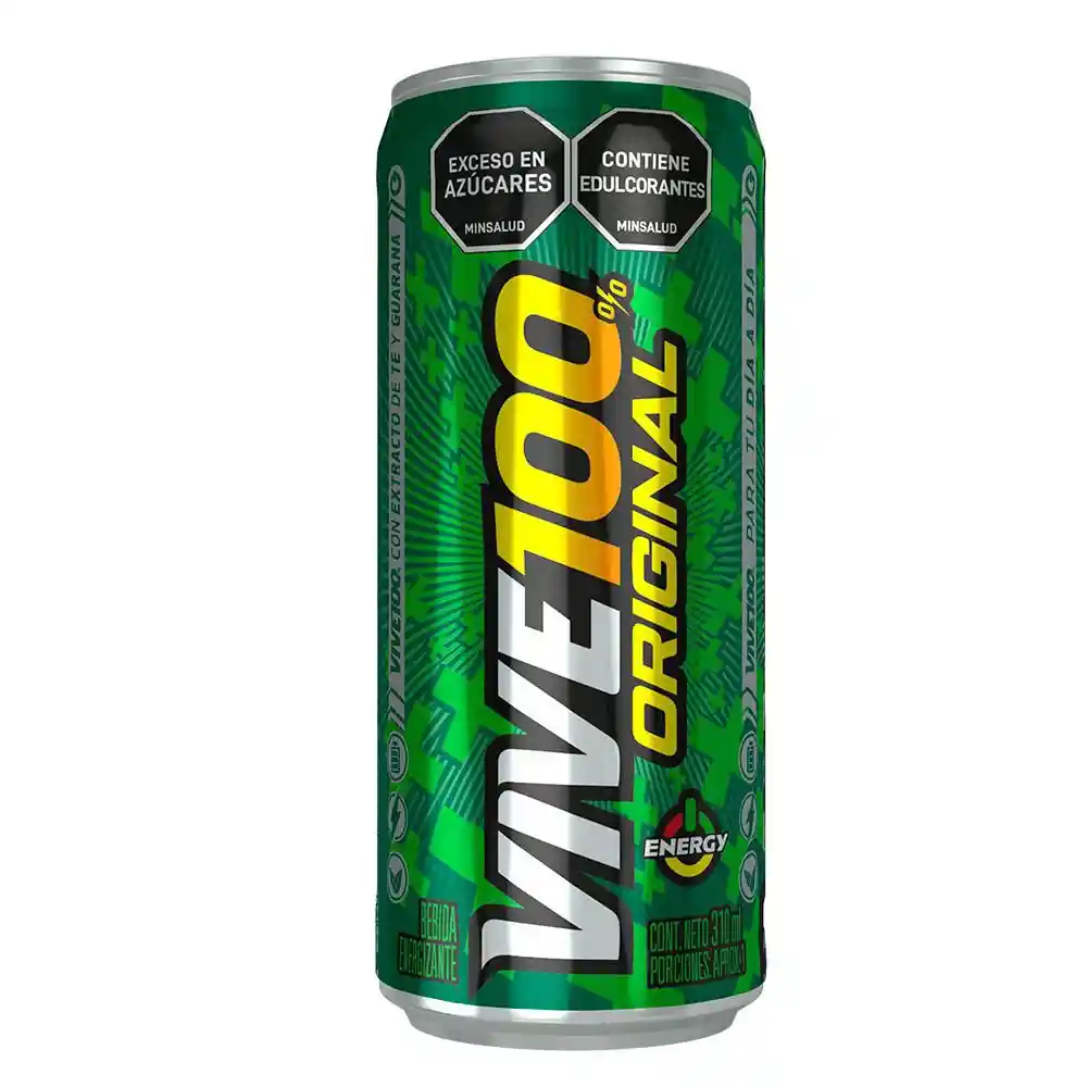 Energizante Vive100% Original (310 Ml)