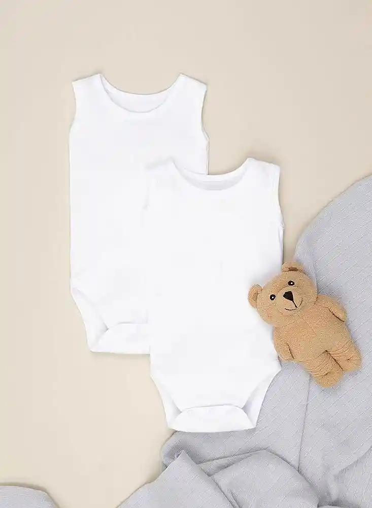 Body Solecito Bebé Niña X2 18/24mese-blanco900