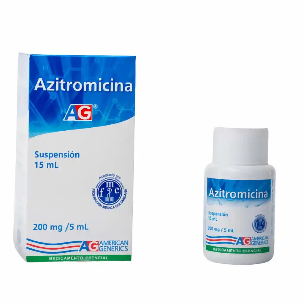 American Generics Azitromicina Suspensión (200 mg)