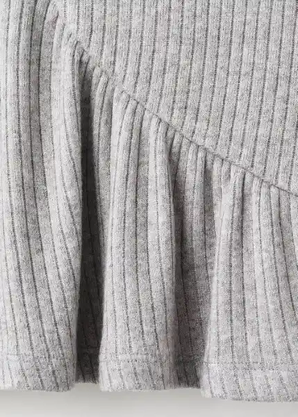 Camiseta Puntiset Gris Medio Vigoré Talla 97 Niñas Mango