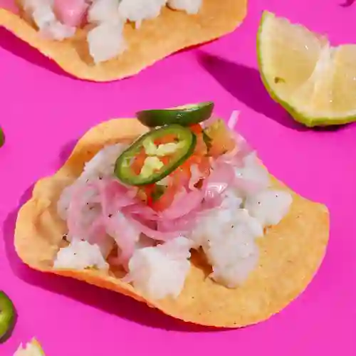 Taco de Ceviche X3 Unidades