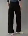 Pantalón Mujer Negro Talla: 10 REGULAR 5629016 American Eagle
