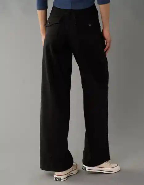 Pantalón Mujer Negro Talla: 10 REGULAR 5629016 American Eagle