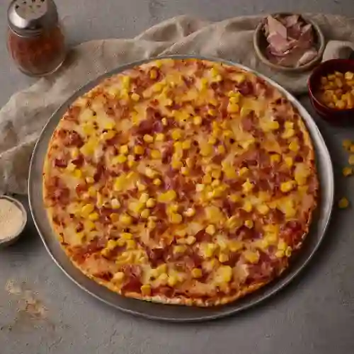 Pizza Personal Maíz Tocineta 4 Porc