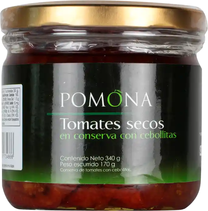 Tomates Secos en Conserva con Cebollitas Pomona