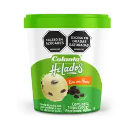Colanta Helado Ron Con Pasas