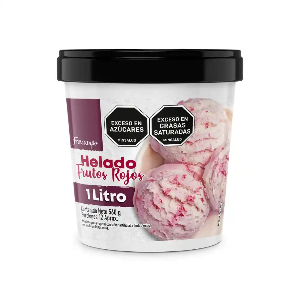 Frescampo Helado de Frutos Rojos 