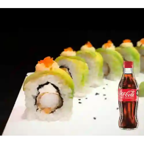Combo Avocado Roll + Coca Cola Lata 300 ml