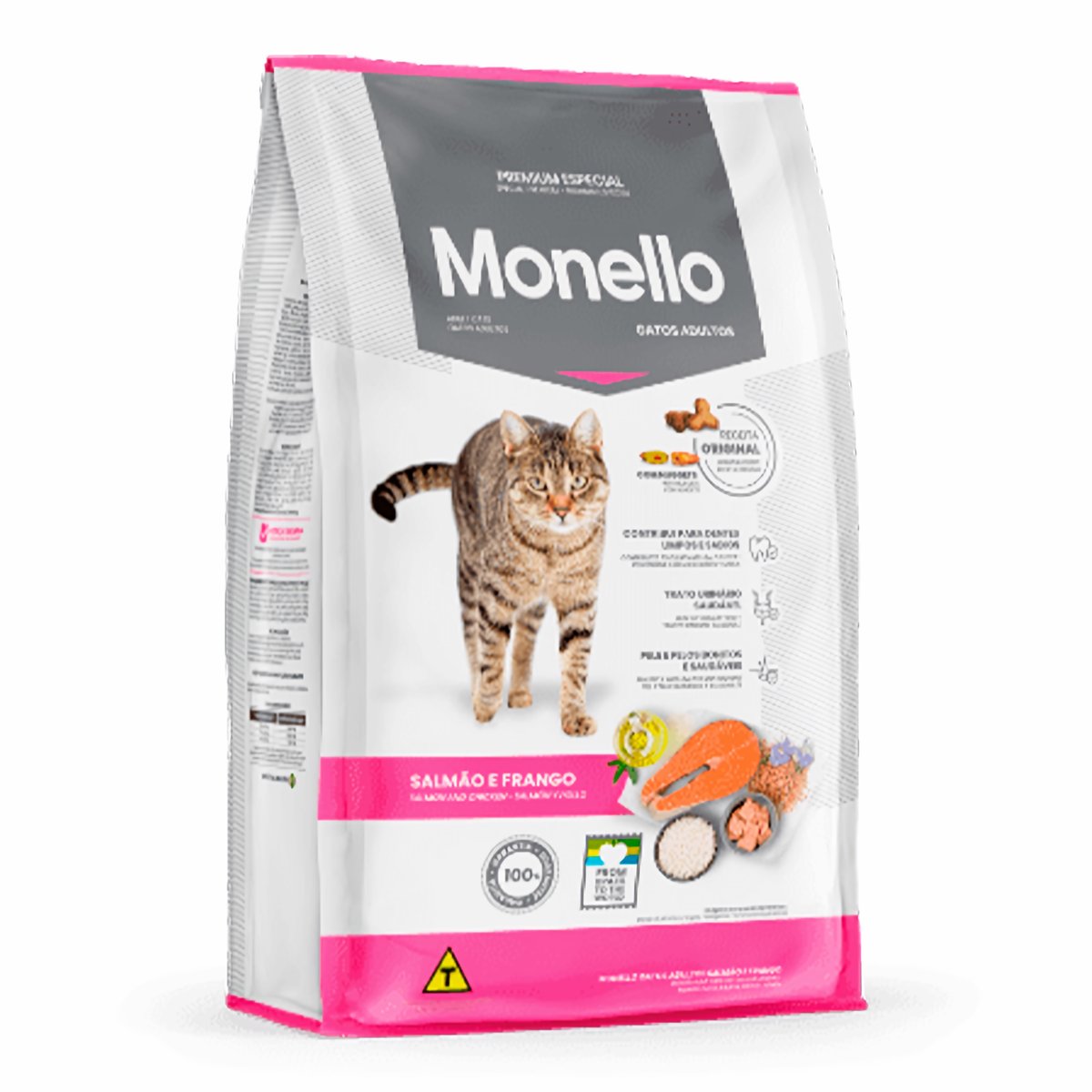 Monello Cat Adulto Salmon Pollo X7000G