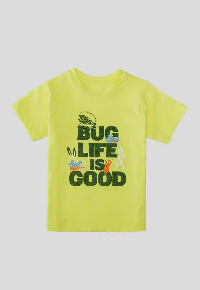 Camiseta Manga Corta 9/12meses-verde