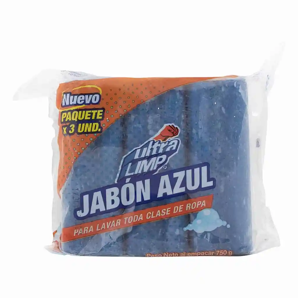Ultra Limp Jabón Azul