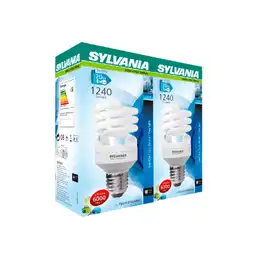 Sylvania Bombillo Ahorrador Mini Espiral 20W E27 Luz Fría