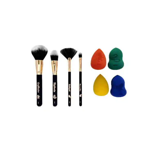 Set Brochas y Esponjas de Maquillaje Serie Harry Potter Miniso