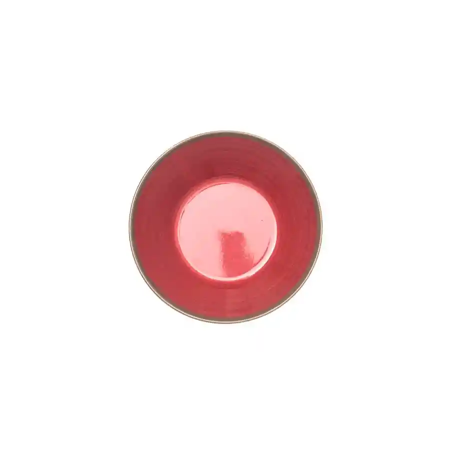 Tazón H&h Melamina Rústica Rojo