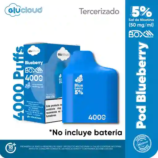 Glucloud Pod Blueberry Ice / 4000 Puff