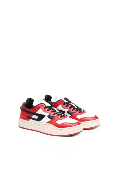 Diesel Tenis S-Ukiyo Low Rojo Agujeta Negra Talla 10.5