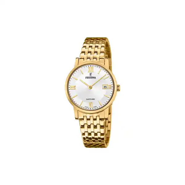 Festina Reloj Mujer Dorado F20021/1