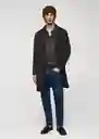 Abrigo Dalan Gris Talla XXL Hombre Mango
