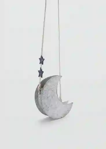 Bolso Moon Plata Niñas Mango