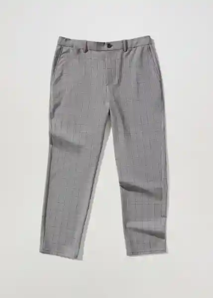 Pantalón Bologna Gris Oscuro Vigore Talla 46 Hombre Mango