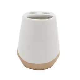 Portacepillos Cerámica Dúo