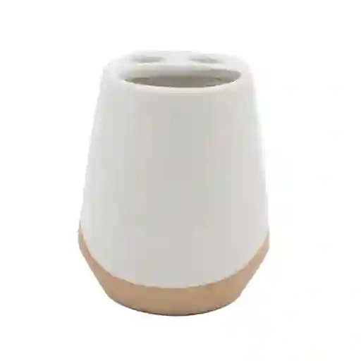 Portacepillos Cerámica Dúo