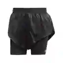 Adidas Short Power 2In1 Para Mujer Negro Talla S