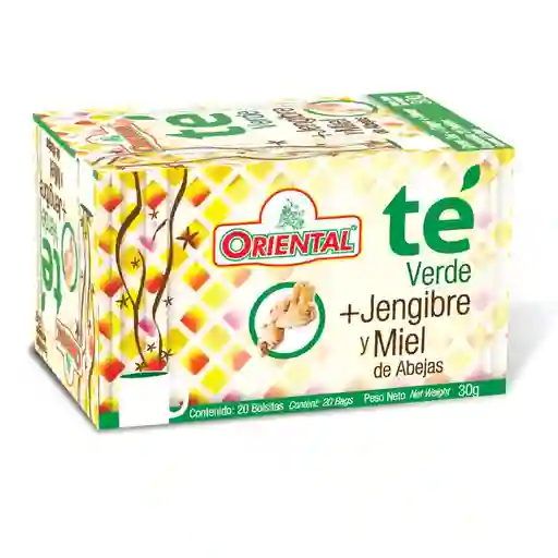 Oriental Te Verde con Jengibre