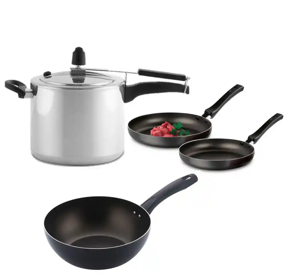 Combo Oap +2 Sartenes y Wok Universal L23365