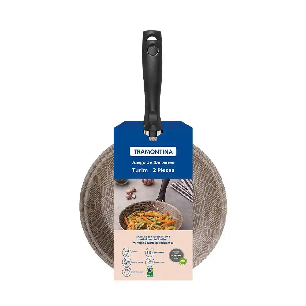 Juego de Sartenes 2 Pzs Turim Tramontina 27899416