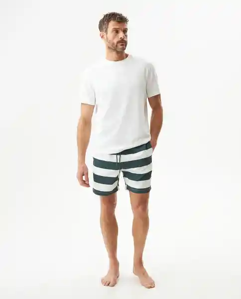 Bermuda Lines Swimwear Verde Denso Ultraoscuro M Chevignon