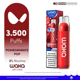 WAKA Vape SoFit 3500 Pomegranate Pop-3% 3500 puff