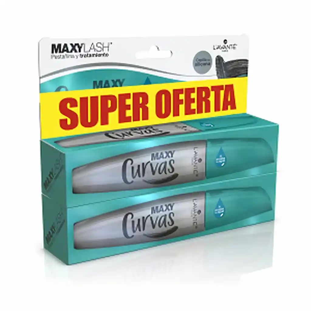 Maxylash Pestañina Maxy Curvas Para Agua