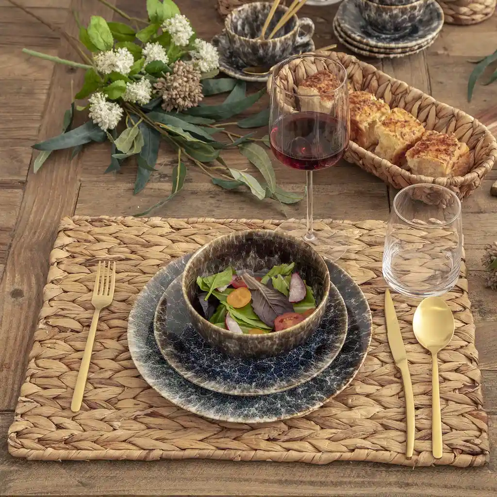 Ambiente Gourmet Individual Rectangular Jacinto de Agua