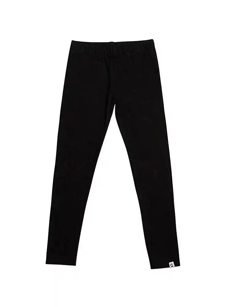 Pantalon Largo Para Niña 14-negro7003