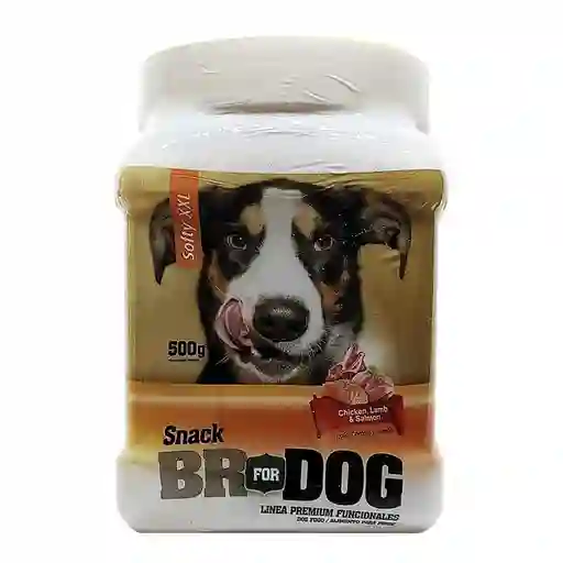 Br For Dog Snack para Perro Softy Pollo Cordero y Salmón