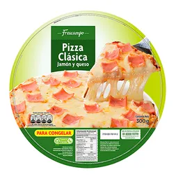 Frescampo Pizza Clasica De Jamon Y Queso