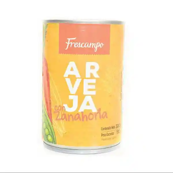 Frescampo arvejas y zanahorias